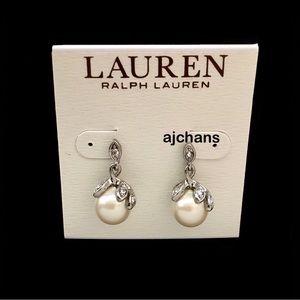Lauren Ralph Lauren Pearl Drop Earrings